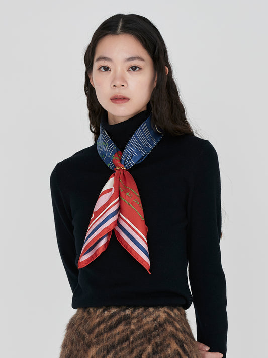 SILK SCARF 65 / RECORD