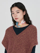 DIAMOND SCARF / COLLAGE DAHLIA RONDO