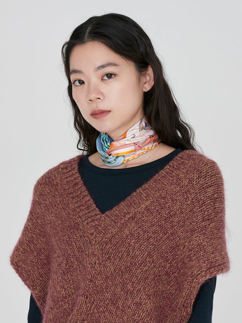 DIAMOND SCARF / COLLAGE DAHLIA RONDO