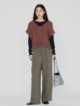 REVERSIBLE PRINT TOTE BAG S / BOTANICAL STRIPE