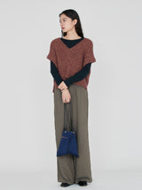 REVERSIBLE PRINT TOTE BAG S / BOTANICAL STRIPE