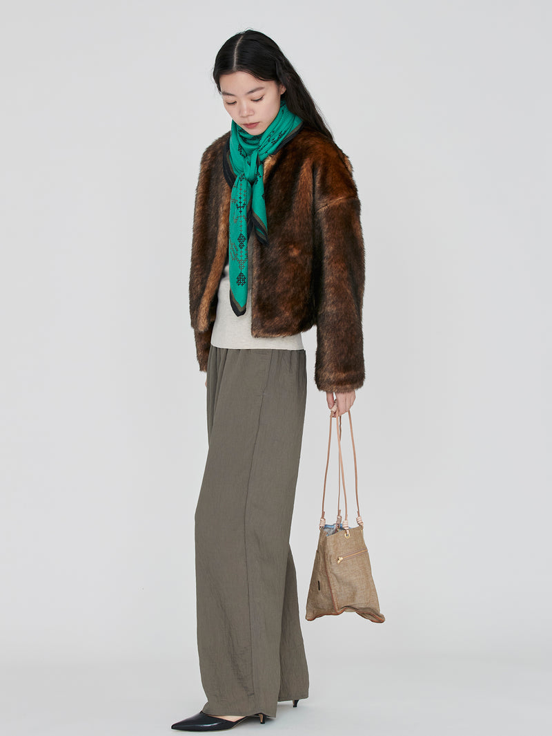 REVERSIBLE PRINT TOTE BAG S / MONTGOLFIER BALLOON