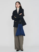 REVERSIBLE PRINT TOTE BAG L / JOCKY