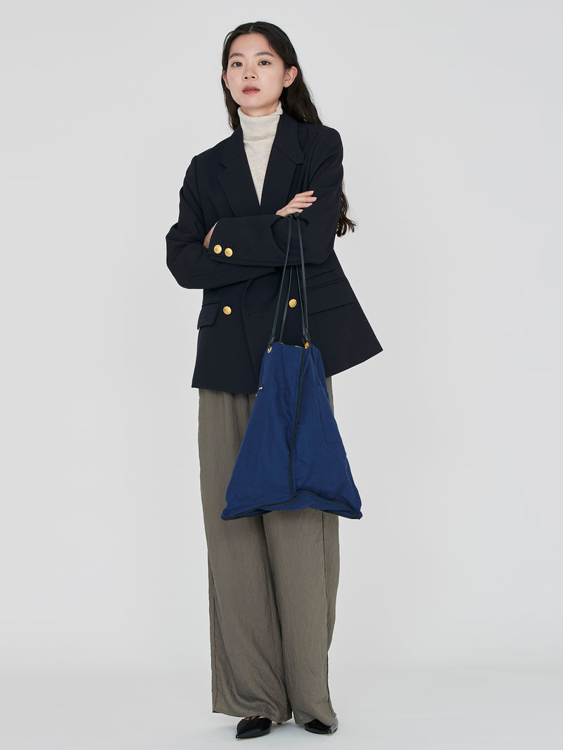 REVERSIBLE PRINT TOTE BAG L / JOCKY