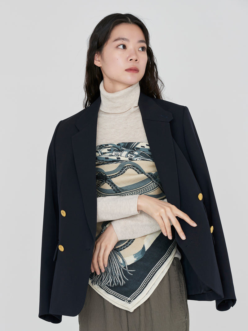 ＜ウールシルクストールヘリンボーン織120＞ジョッキー