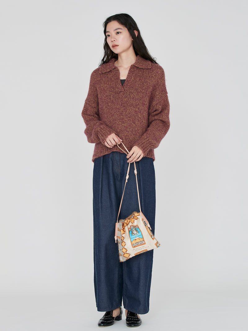 PRINT SILK MINI BAG / TAROT