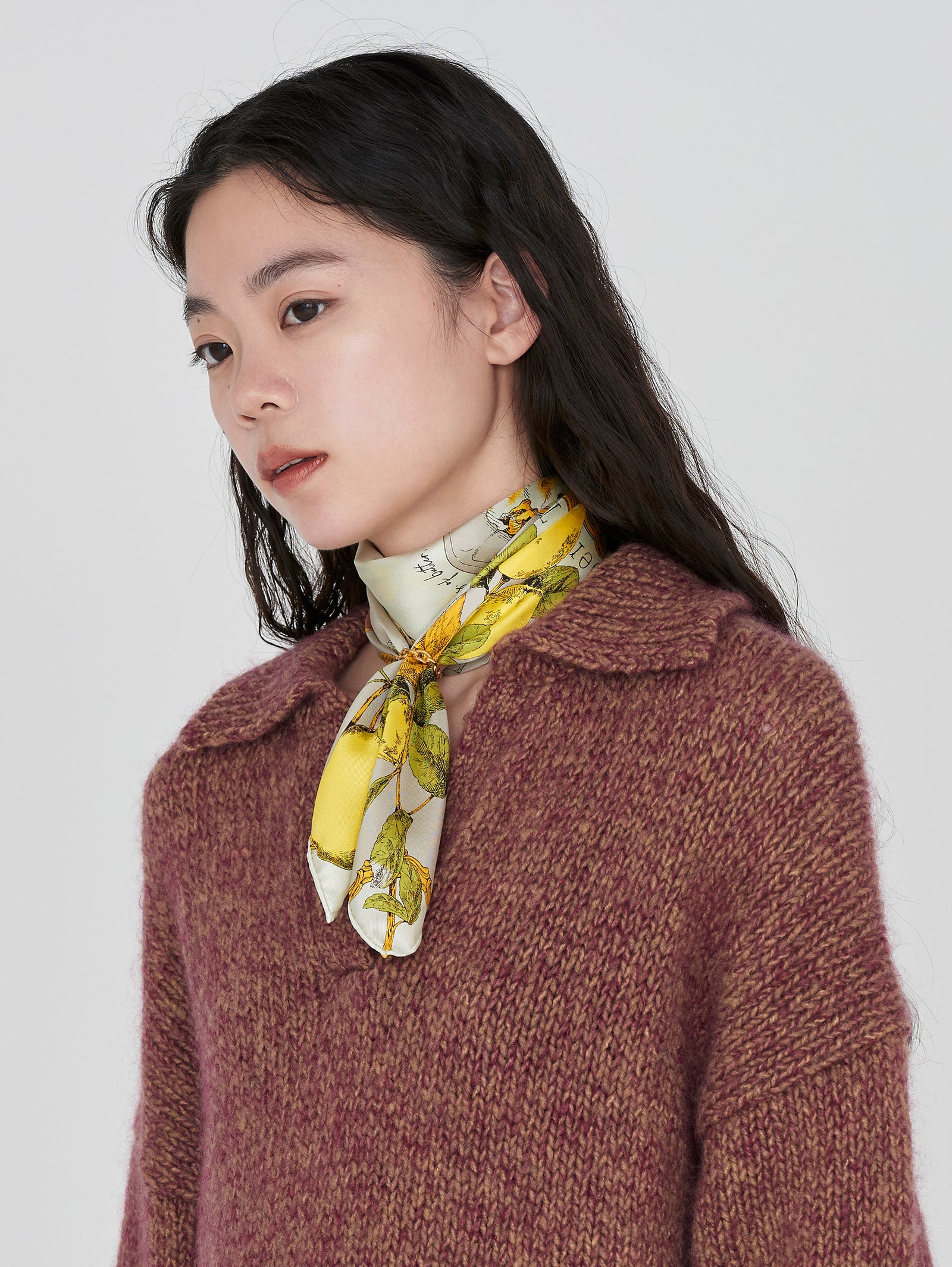 シルクスカーフ65＞アンティークレシピ – manipuri