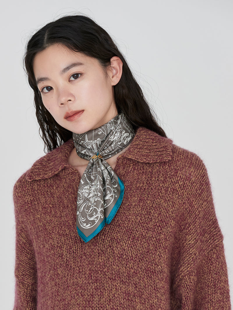 SILK SCARF 65 / HOROSCOPE