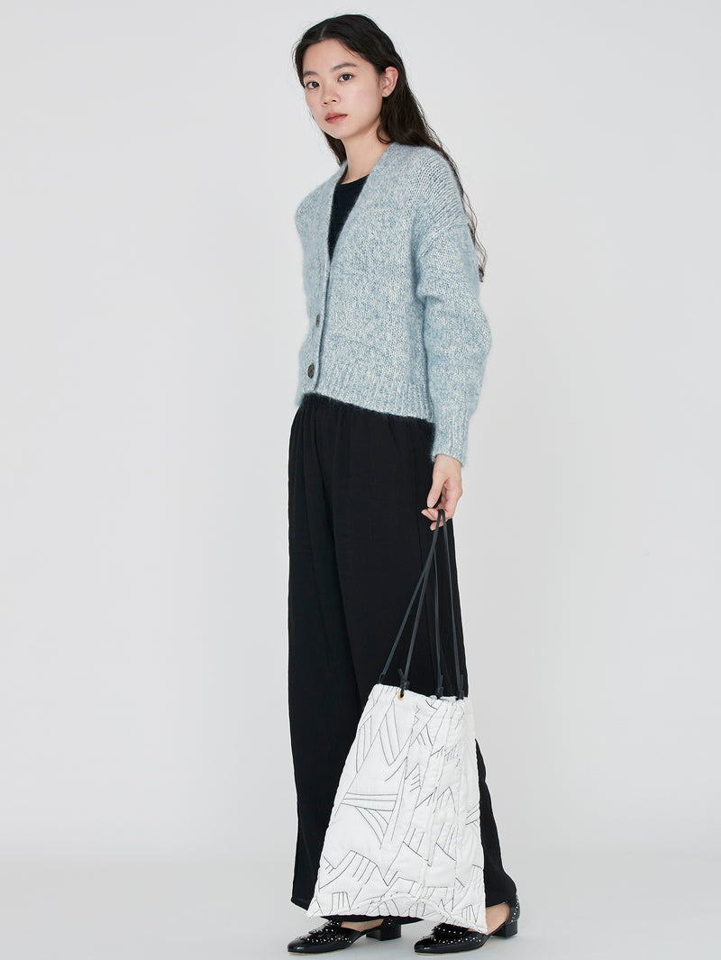 QUILTED TOTE BAG L / TAPA