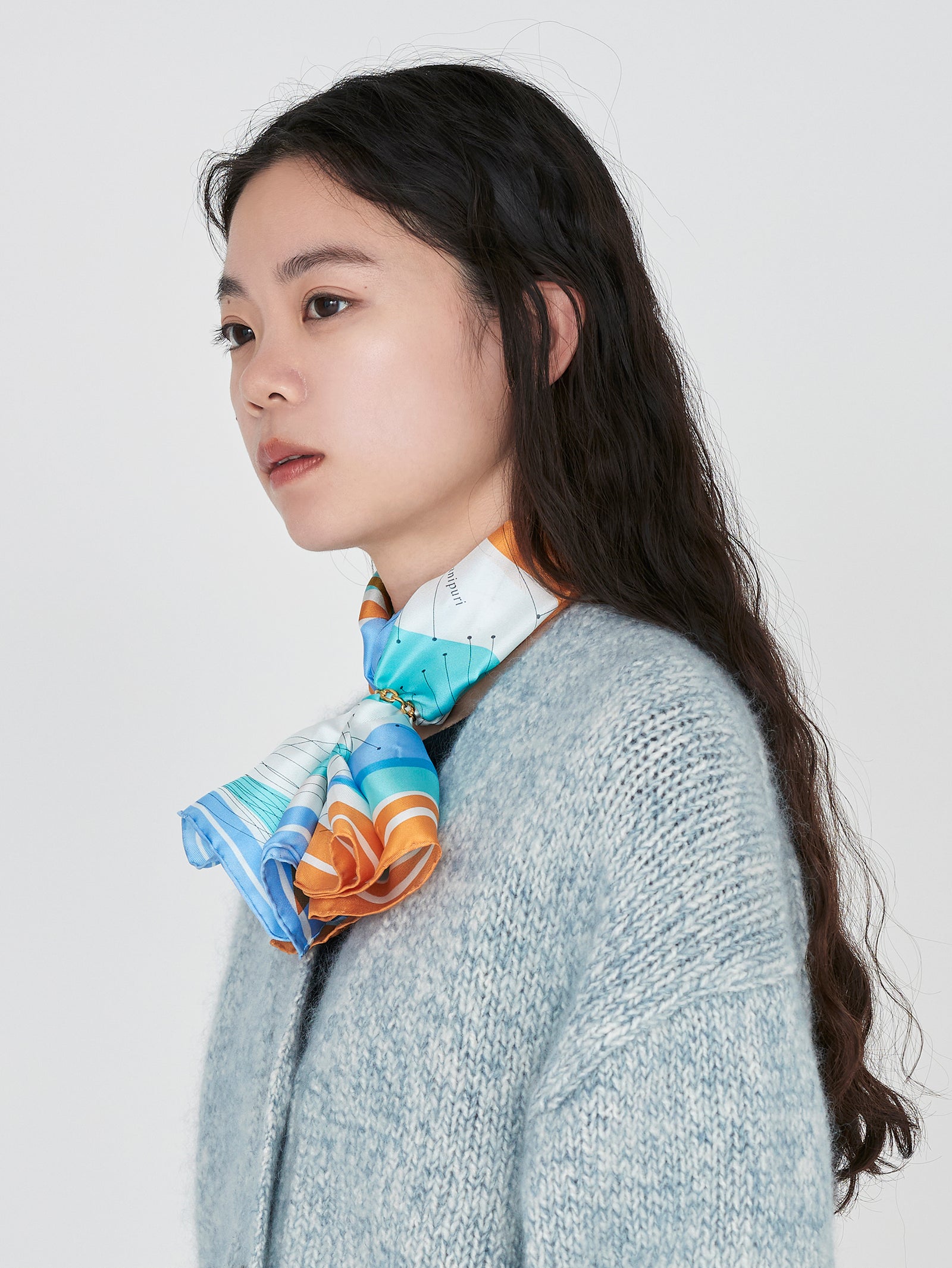 シルクスカーフ65＞レイライト – manipuri