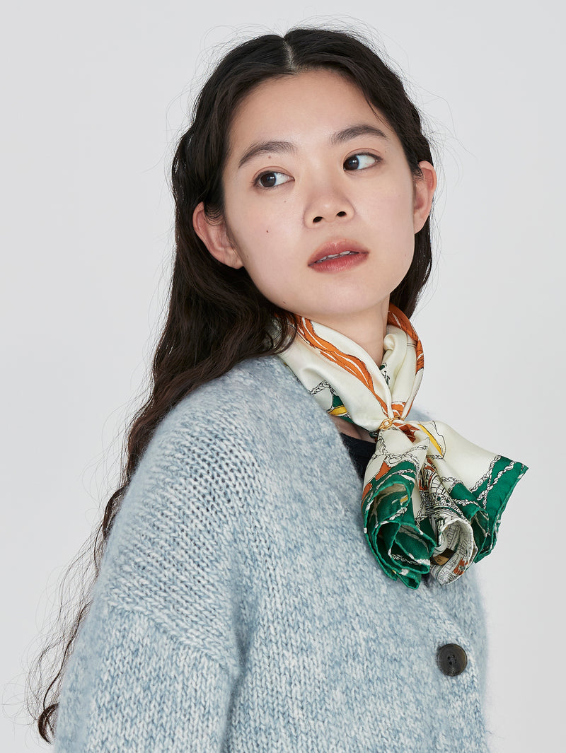 ＜シルクスカーフ65＞モンゴルフィエバルーン