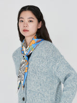 TRIANGULAR SCARF MINI / ANTIQUE RECIPE