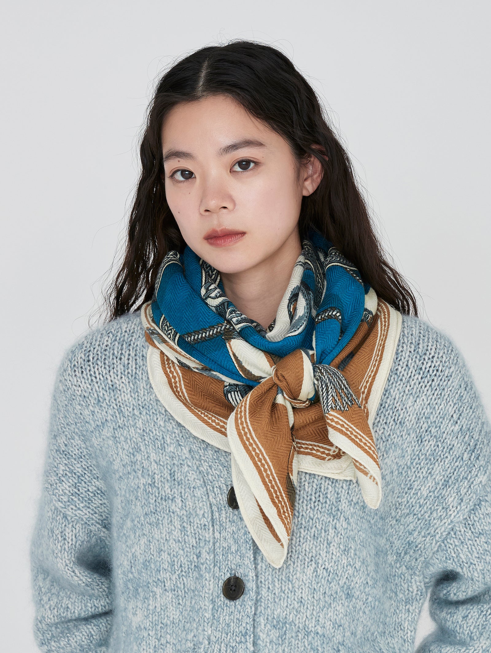 ウールシルクストールヘリンボーン織120＞ジョッキー – manipuri