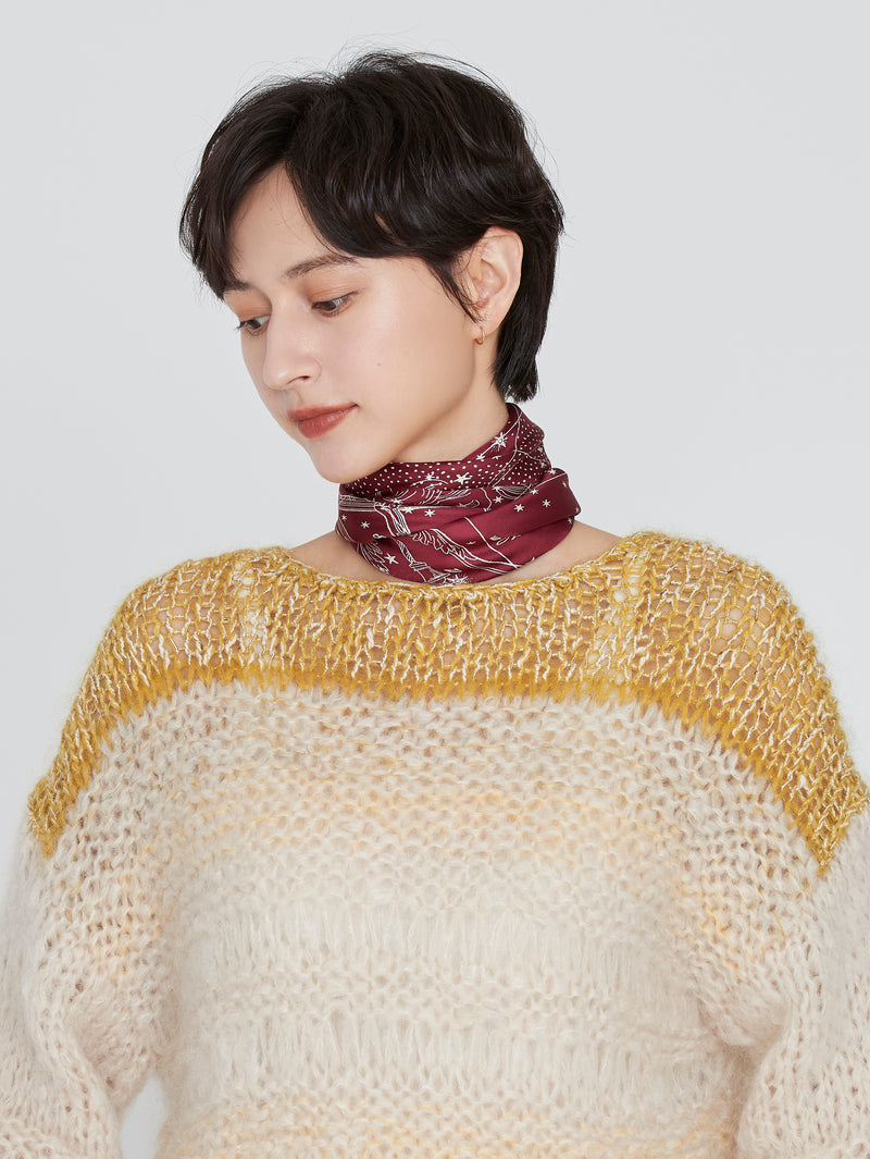 ＜シルクスカーフ88＞天界図