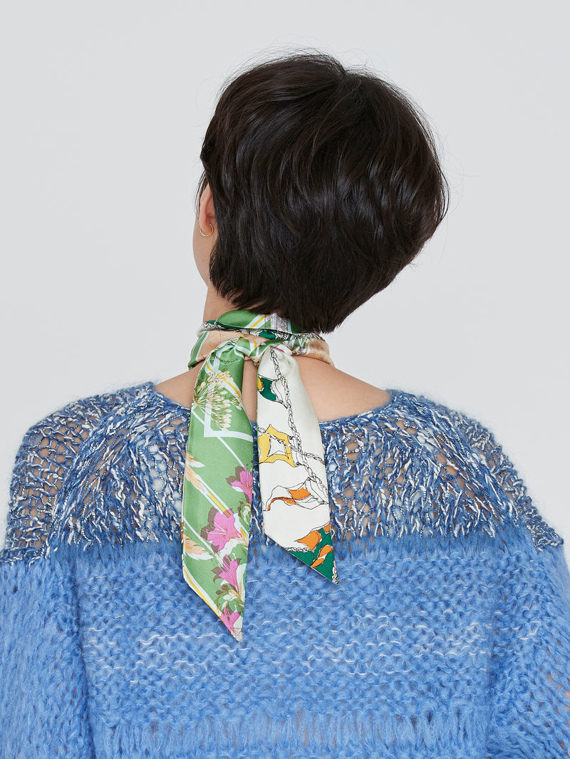 BOWTIE MINI 5 / BOTANICAL STRIPE