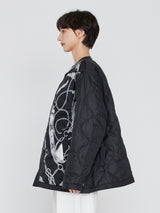 ＜ミリタリージャケットUNISEX＞リバーシブル　ネイティブビット