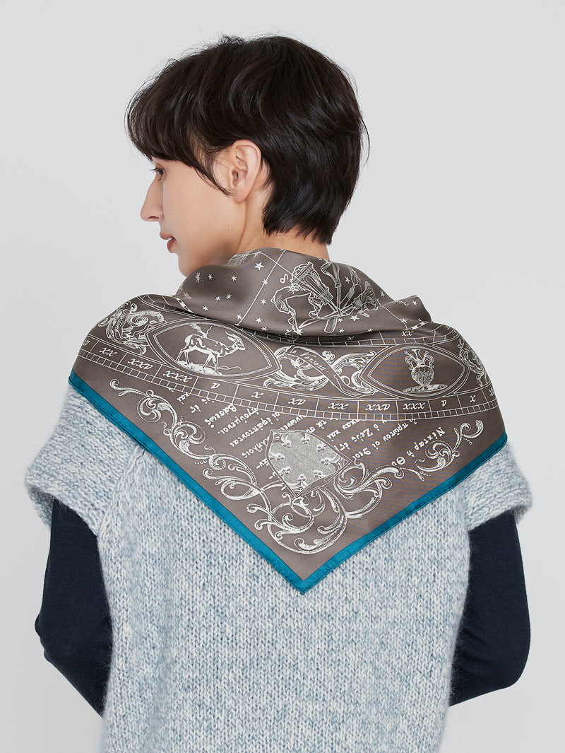 ＜シルクスカーフ88＞天界図