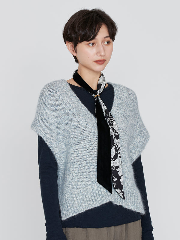 ＜ボウタイミニ5＞ベルベット＆フラワー