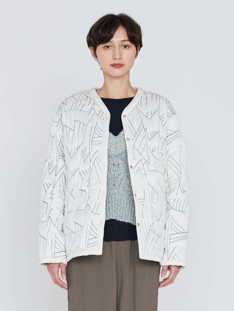 ＜キルティングミリタリージャケット＞リバーシブル　タパ