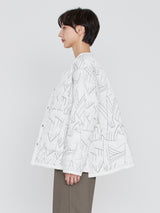 ＜キルティングミリタリージャケット＞リバーシブル　タパ