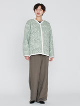 ＜キルティングミリタリージャケット＞リバーシブル　タパ