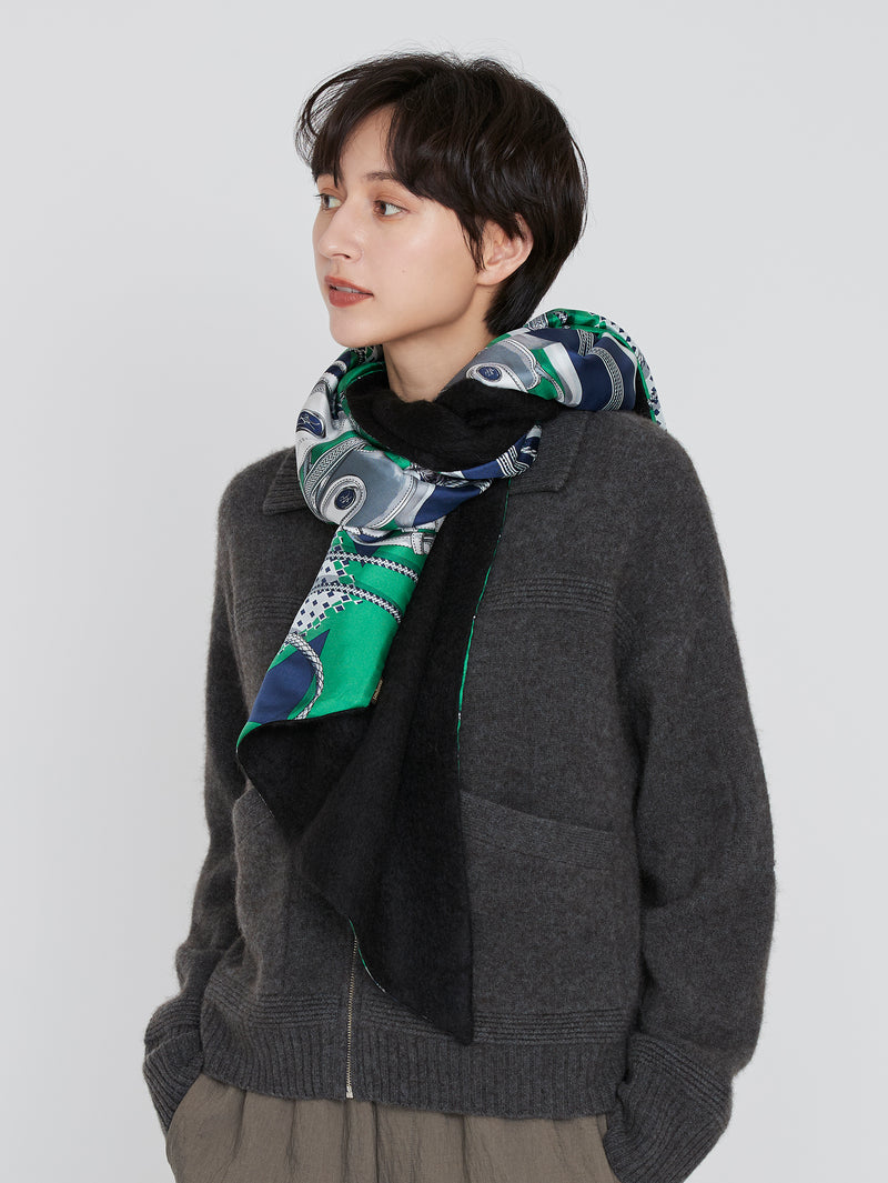 ＜シルクWマフラー＞ジョッキー