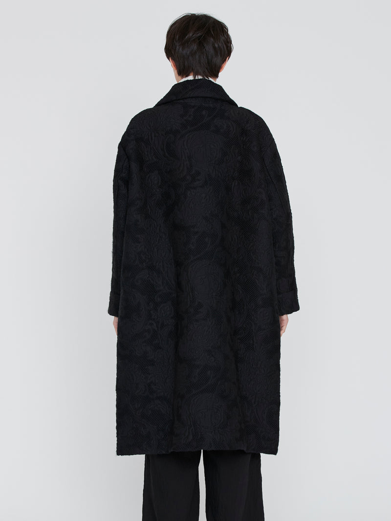 &lt;Jacquard W Coat&gt; Arabesque