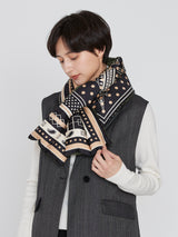 ＜ダウンマフラー＞バベルバンダナ