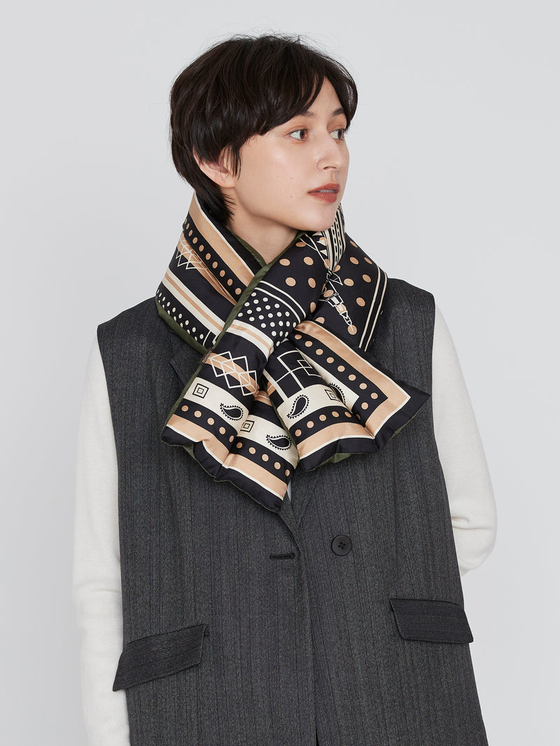 ＜ダウンマフラー＞バベルバンダナ