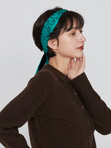 BOWTIE MINI 5 / VELVET & CROSS STITCH BANDANA