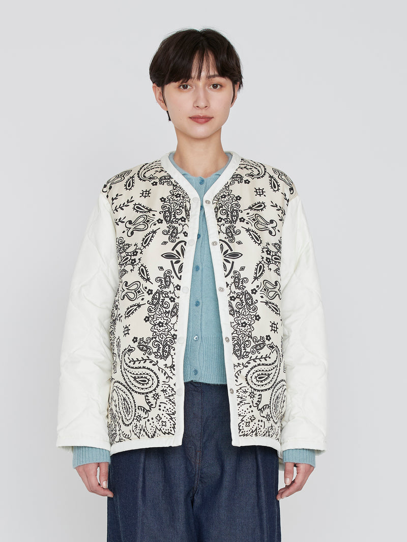 &lt;Military Jacket&gt; Reversible Kaleido Bandana