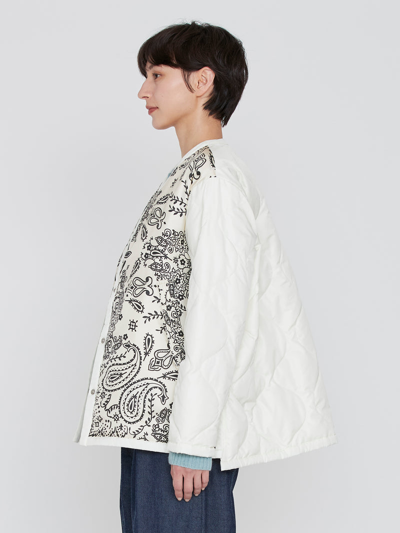 &lt;Military Jacket&gt; Reversible Kaleido Bandana