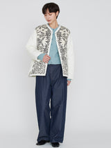 &lt;Military Jacket&gt; Reversible Kaleido Bandana