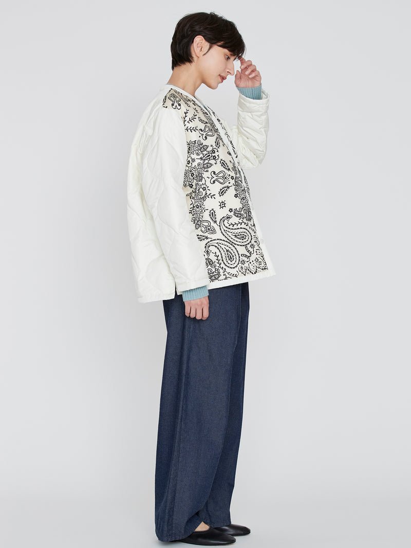 &lt;Military Jacket&gt; Reversible Kaleido Bandana