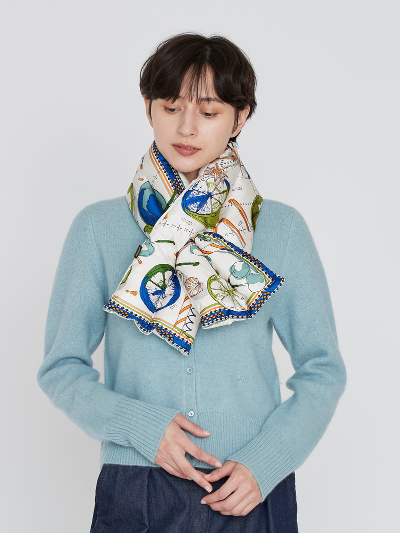 ＜ダウンマフラー＞ホットワイン