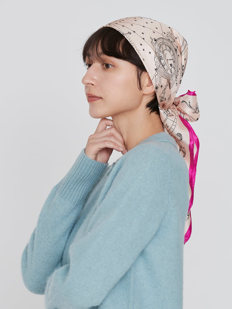 ＜シルクスカーフ88＞天界図