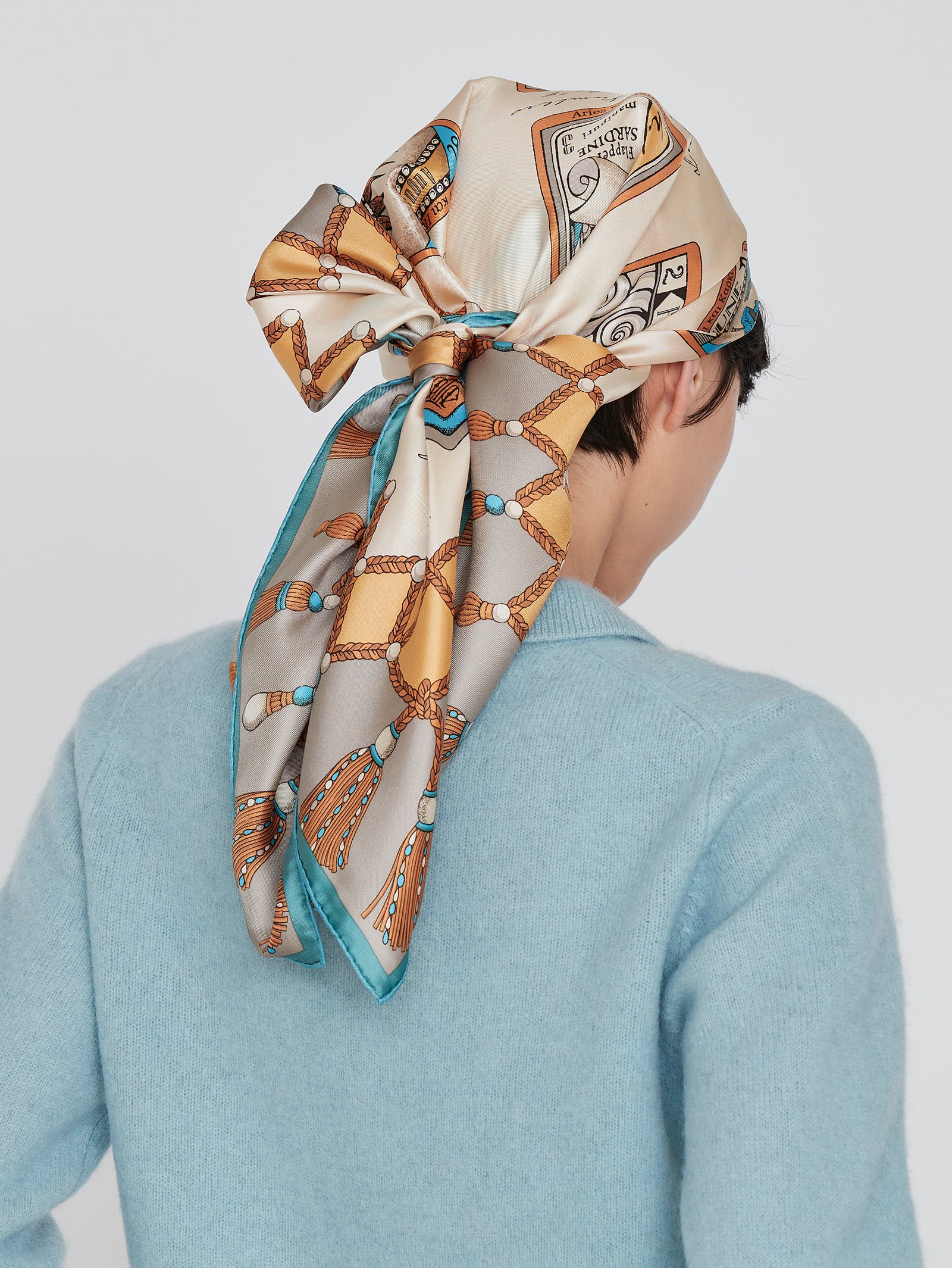 シルクスカーフ88＞タロット – manipuri