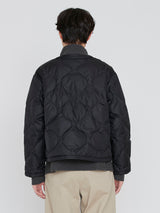 ＜クルーネックジャケット＞リバーシブル　レオパードベグ