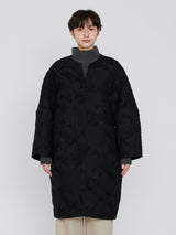 &lt;Jacquard Snap Dart Coat&gt; Arabesque