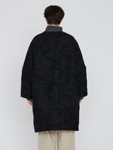 &lt;Jacquard Snap Dart Coat&gt; Arabesque