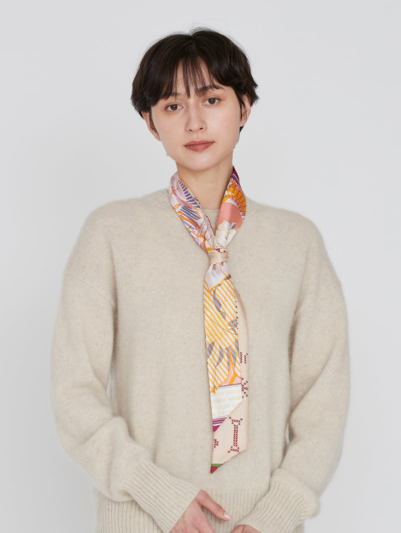 BOWTIE MINI 5 / COLLAGE DAHLIA RONDO