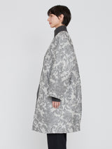 ＜ジャガードスナップダーツコート＞アラベスク