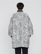＜ジャガードスナップダーツコート＞アラベスク