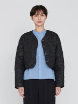 <Quilted Short Jacket> Reversible Mountain