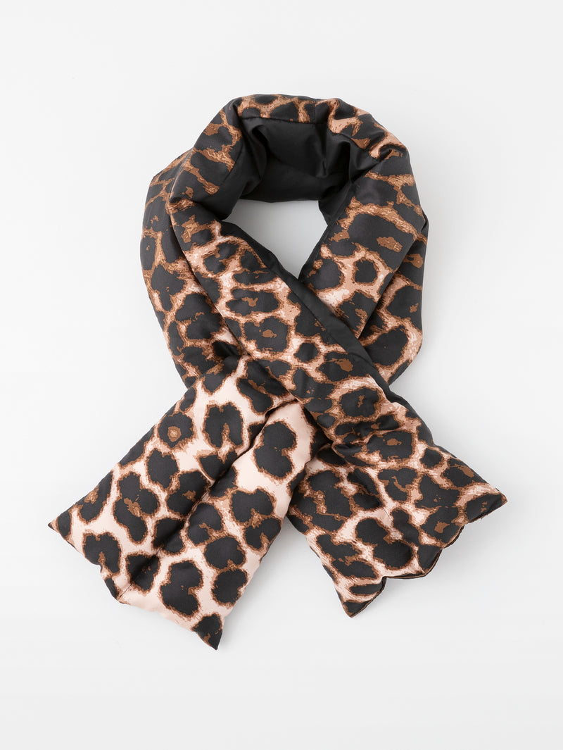 &lt;Down muffler&gt; Leopard Veg