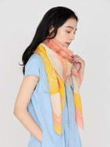 COTTON SILK STOLE 120 / FRAGMENT BANDANA