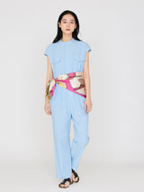 <Silk Scarf 88> Carriage