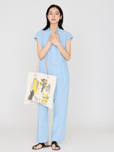 ＜帆布プリントトートバッグ＞ボタニカル