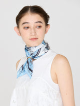 <Silk Scarf 65> Balloon Bandana