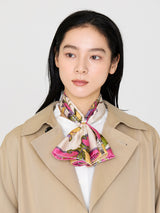 <Silk Scarf 65> Carriage